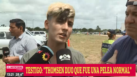 El joven que estuvo con uno de los acusados de matar a Fernando en Gesell: "Me dijo que fue una pelea normal"