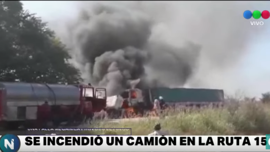 Rodados en llamas: uno en Córdoba y otro en Traslasierras