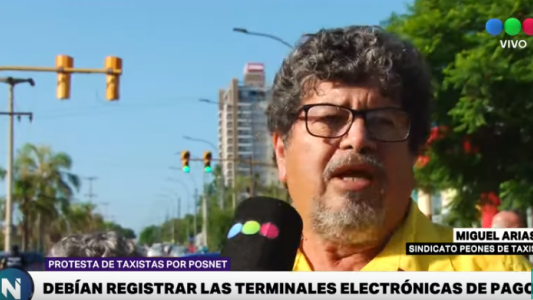 Taxistas y remiseros protestan por el plazo de los posnet y las demoras para habilitarlas