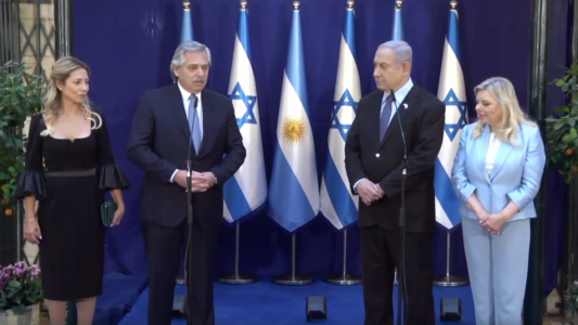 Alberto con Netanyahu: "Nuestro compromiso sobre la verdad de lo que pasó en la AMIA es absoluto"