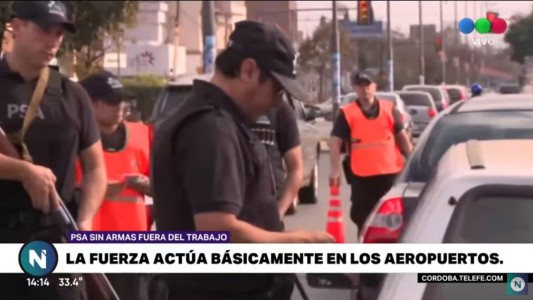 Efectivos de la PSA no podrán usar armas de fuego cuando estén fuera de servicio