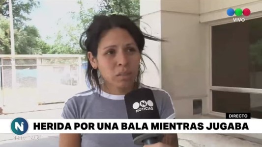 Mejora la salud de la niña de cuatro años herida por una bala perdida