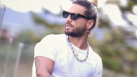 Maluma festejó su cumpleaños con un beso en la boca a su madre y estalló la polémica en las redes sociales