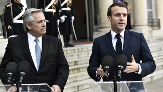 Emmanuel Macron a Alberto Fernández: "Francia se movilizará con el FMI para ayudar a la Argentina"