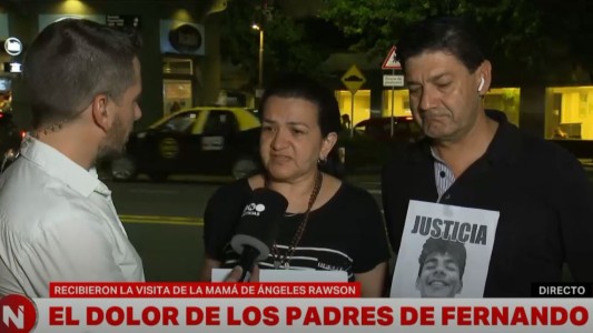 El dolor de los padre de Fernando: "Él nos da la fuerza para seguir luchando"