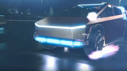 VIDEO: recrearon una icónica escena de "Volver al Futuro" con la Cybertruck de Tesla