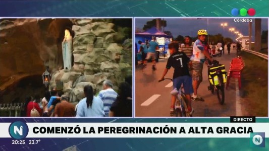 Miles de fieles encabezan la peregrinación hacia la Virgen de Lourdes