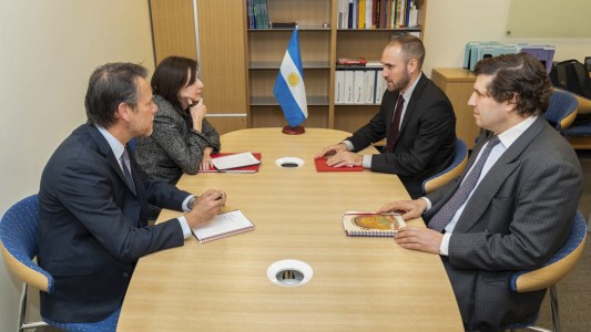 Martín Guzmán se reunió con representantes del FMI