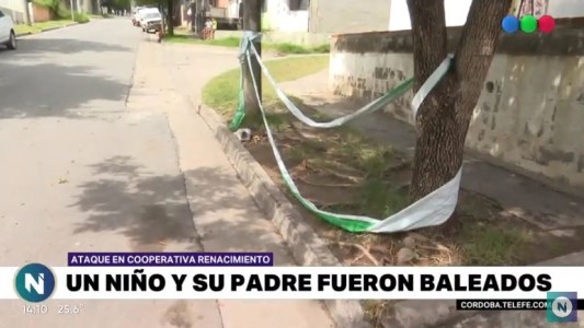 Padre e hijo internados con heridas de arma de fuego