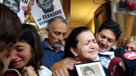 El dolor de la madre de Fernando: ""Quisiera retroceder el tiempo para volver a abrazarlo"
