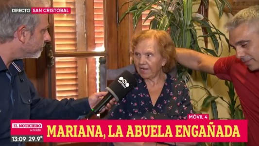 Habló la abuela a la que le robaron todo: "una ahora no puede ser buena, no es la época"
