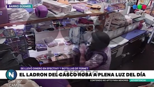 VIDEO: Otro robo a plena luz del día en Güemes y le llevaron hasta el fernet