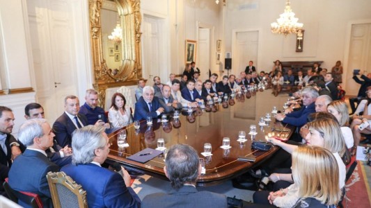 El presidente Alberto Fernández se reunió con legisladores cordobeses