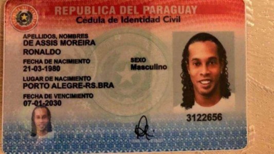 La insólita detención de Ronaldinho en Paraguay