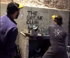 "Tomáte una pausa para romper todo": la propuesta porteña para descargar tensiones