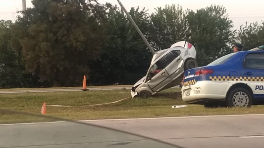 Un hombre murió en un violento accidente en Avenida de Circunvalación