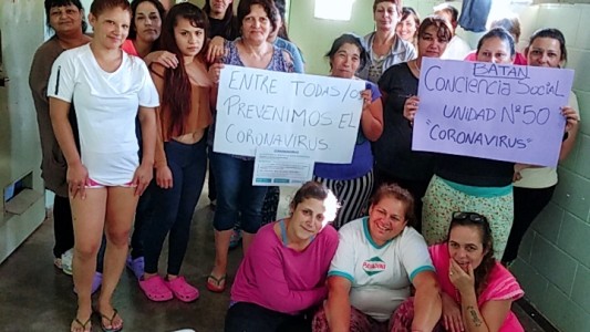 Buenos Aires: internas de una cárcel decidieron no recibir visitas por dos semanas por prevención