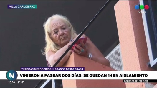 Turistas mendocinos llegados desde Brasil quedaron en cuarentena en Villa Carlos Paz