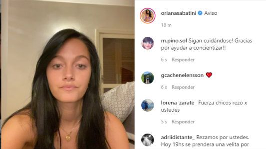 VIDEO: Oriana Sabatini cuenta que ella y su novio Paulo Dybala, tienen coronavirus