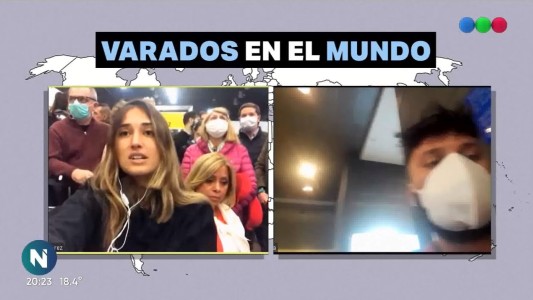 La reacción de los varados que no podrán volver luego del anuncio de Fernández