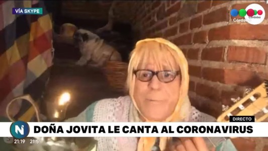 Doña Jovita le hace frente al coronavirus