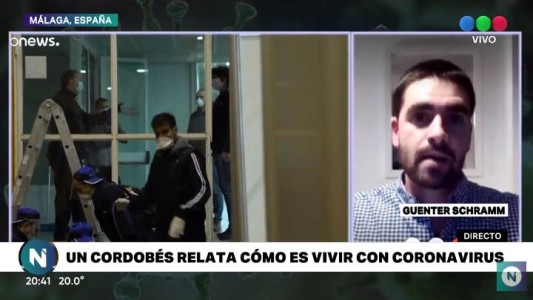 Un cordobés en Málaga cuenta cómo se recuperó del coronavirus