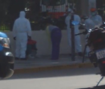 VIDEO: una mujer dio positivo por coronavirus y se escapó de la guardia del Piñeiro