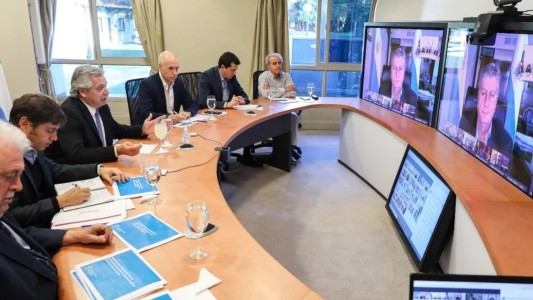 Alberto Fernández logró el apoyo de los gobernadores y se extendería la cuarentena