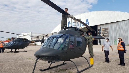 Fadea entregó dos nuevos helicópteros
