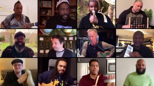 Coronavirus: la increíble versión de Jimmy Fallon y Sting de un tema de The Police por videollamada