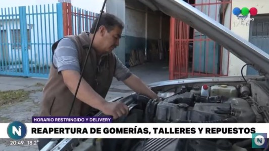 Talleres mecánicos, gomerías y casas de repuesto levantaron la persiana