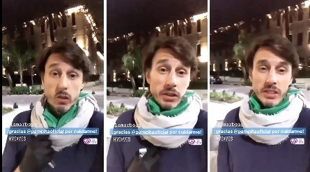 El marido de Pampita hizo el delivery de su restaurante