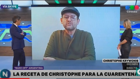 VIDEO: Christophe Krywois nos reveló su receta para la cuarentena