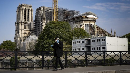 Coronavirus en Francia: registraron una abrupta baja de la cifra de muertos diarios
