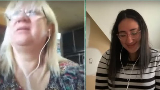 Fue de intercambio a EE.UU., se contagió y está aislada lejos de su mamá