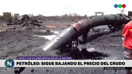 Caída histórica del petróleo: ¿Baja el precio de la nafta?