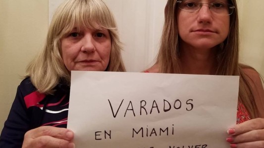 Cordobeses varados en Miami piden volver