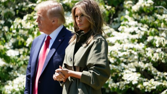 Melania Trump cumplió 50 años en cuarentena en la Casa Blanca