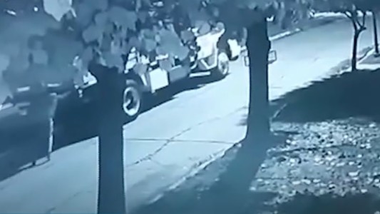 VIDEO: empujando, le robaron en la madrugada el camión que usa para trabajar