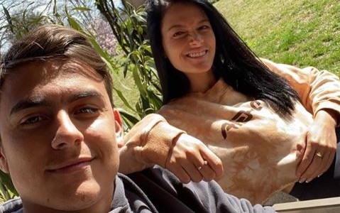 Paulo Dybala y Oriana Sabatini aprovechan la cuarentena para entrenarse y ponerse a punto