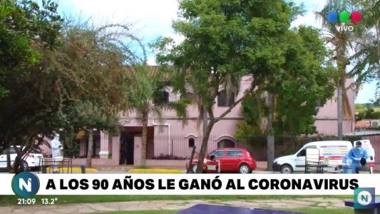 Tiene 90 años, se infectó de COVID-19 en el geriátrico de Saldán y fue dado de alta