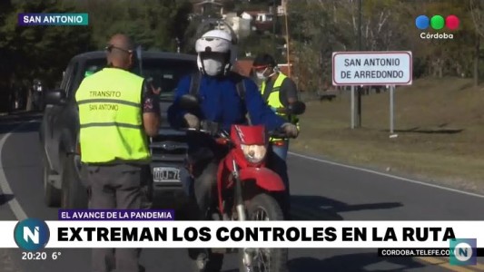 Icho Cruz: extreman los controles en las rutas por casos de COVID-19