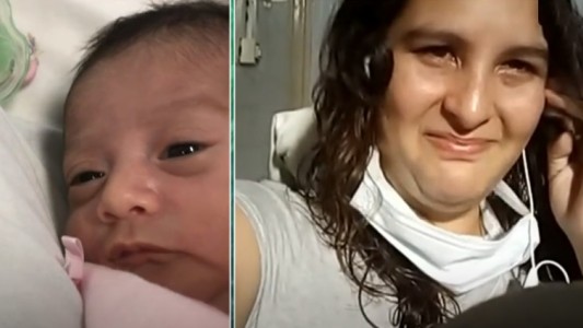 "Te amo, ya vamos a estar juntas": tiene coronavirus y ve a su beba recién nacida por videollamada
