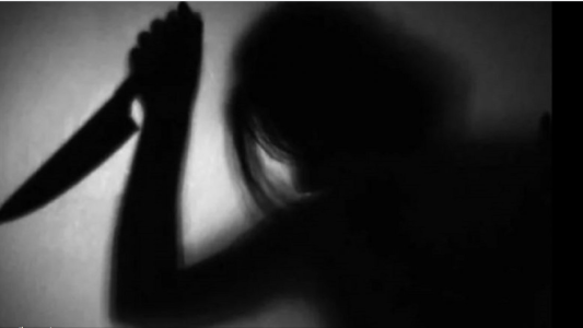 Una joven mujer fue detenida, acusada de matar de 30 puñaladas a su pareja