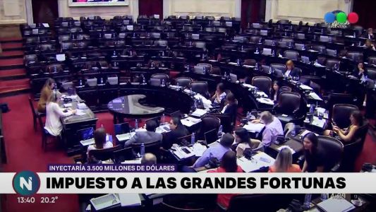 Impuesto a las grande fortunas, un proyecto del oficialismo