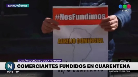 Primero las obras, ahora la cuarentena: Comerciantes de Güemes están fundidos