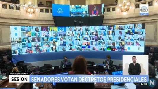EN VIVO: El Senado inicia la primera sesión virtual de su historia en medio de la pandemia