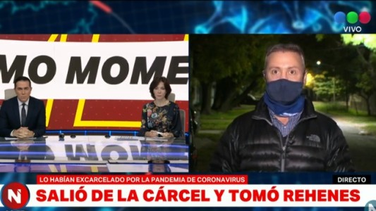 Salió de la cárcel por la pandemia, asaltó una casa y tomó de rehenes a los dueños