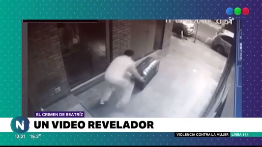 VIDEO: así trasladaba el cadáver de su víctima el femicida de Villa Martínez