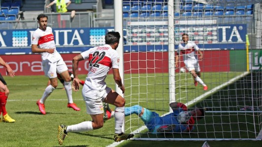 El primer gol argentino en pandemia: "Es una locura, los partidos son raros"